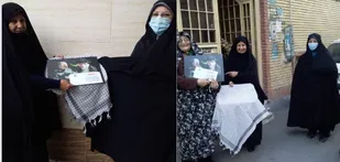 دیدار بسیجیان پایگاه سوره  ناحیه مقاومت حضرت امیر المومنین(ع) شهریار با خانواده شهدا