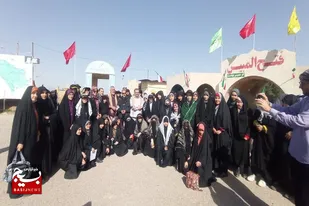 بازدید دانش&zwnj;آموزان ناحیه ۱ همدان از مناطق عملیاتی جنوب کشور