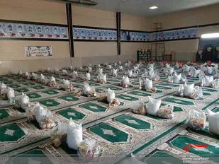 توزیع ۲۰۰ بسته معیشتی  در چگنی