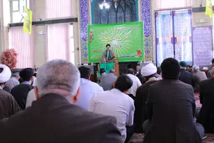 جشن ولادت حضرت علی(ع) در حوزه علمیه استان همدان