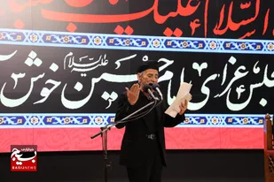 عزاداری عاشقان اباعبدالله الحسین علیه السلام در حسینیه ثارالله سپاه استان اردبیل + تصاویر