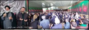 مراسم شهادت امام حسن عسکری(ع)   در شهرستان ورامین برگزار شد