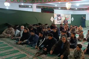 میز خدمت جهادی در مهرشهر زاهدان برپا شد