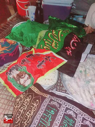برگزاری آئین سنتی سینی گردانی حضرت قاسم (ع) در روستای رودزیر صیدون