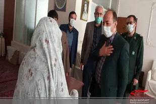 دیدار فرماندهان بسیج دانش&zwnj;آموزی ملایر با خانواده شهید &laquo;جیریایی&raquo;