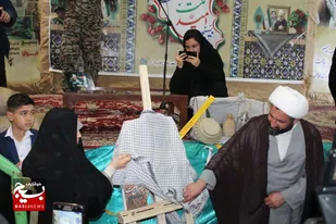 غبار روبی قبور مطهر شهدای فارسان رونمایی