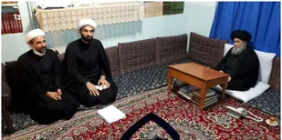 دیدار نمایندگان مجمع حوزویان مهندس با آیت&zwnj;الله&zwnj;العظمی علوی گرگانی