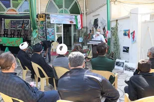 مراسم گرامیداشت هفته دفاع مقدس درشهرحسن آبادفشافویه برگزار شد