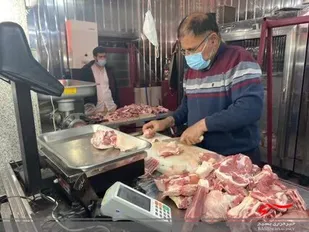 تقدیم 80 بسته گوشت گرم در شهرکرد