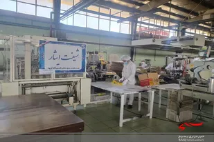 خدمت ایثارگرانه کارگران بسیجی