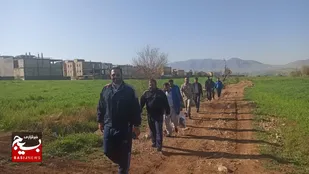 پیاده روی کارکنان سپاه ناحیه اردل