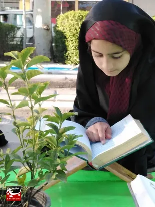 برگزاری محفل انس با قرآن کریم در پارک و بوستان های نجف آباد/تصاویر