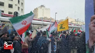 شکوه حضور و خروش مردم مشهد جشن چهل و ششمین سالگرد پیروزی انقلاب اسلامی
