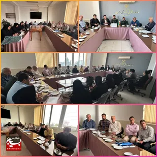 جلسه هماهنگی کارگروه فرعی پدافند غیرعامل بخش مرکزی عباس آباد