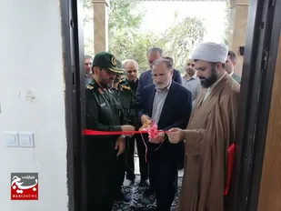 افتتاح یک واحد مسکن محرومین همزمان با هفته دفاع مقدس در شفت