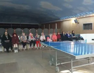 مسابقات تنیس روی میز خواهران بسیجی در خوانسار برگزار شد