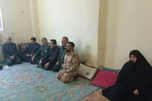 دیدار با خانواده شهید آبخضر
