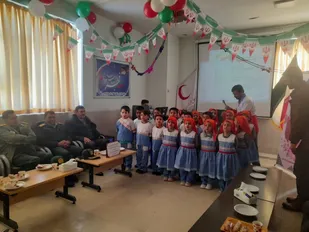 بسیج ادارات جشن باشکوهی برای 44 سالگی انقلاب برگزار کرد