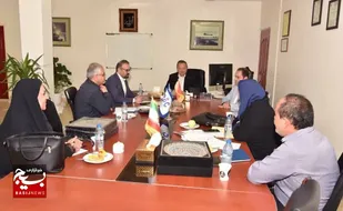 دیدار روسای کمیته امداد امام خمینی ماهشهر و بندر امام با مدیرعامل پتروشیمی رازی