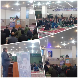 زنجان / مراسم گرامیداشت حماسه ۹ دی