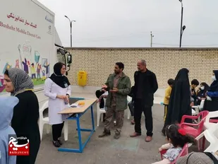 استقرار بیمارستان صحرایی تخصصی در بندر عامری