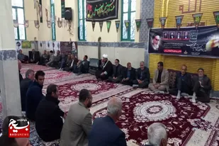 گرامیداشت شهدای خدمت در روستای رزینی نهاوند