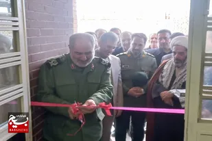 ساختمان تجمیعی حوزه بسیج شهید سلیمانی در نهاوند افتتاح شد