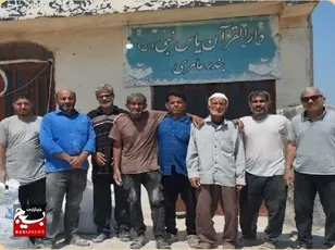 فعال شدن گروه جهادی پایگاه شهید صفری در بندر عامری