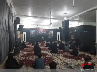 مراسم عزاداری دهه دوم فاطمیه در شهر چغادک برگزار شد