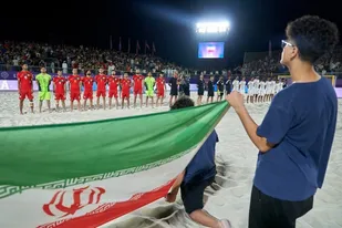 پیام تبریک سازمان بسیج ورزشکاران به تیم ملی فوتبال ساحلی