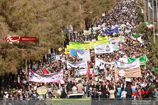 خروش و فریاد استکبار ستیزی مردم بیرجند/ تجدید بیعت با آرمان های انقلاب اسلامی