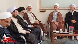 دیدار نماینده ولی&zwnj;فقیه در سپاه مازندران، با نمایندگان طلاب و فضلای استان