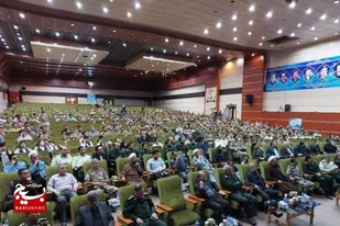 برگزاری مراسم گرامیداشت روز نیروی پدافند هوایی در پایگاه سوم شکاری شهید نوژه