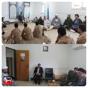 حضور مسئول عقیدتی فراجا کل کشور در ناحیه سوادکوه شمالی