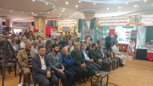 نمایشگاه &laquo;اسوه بسیج&raquo; در دهاقان افتتاح شد