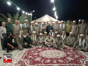 گردهمایی رزمندگان دفاع مقدس در پایگاهی با 3شهید و ۵۱ رزمنده دفاع مقدس