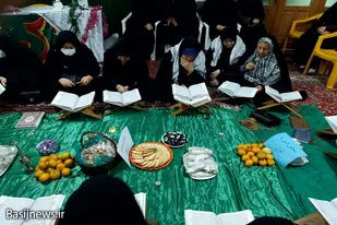 برگزاری محفل انس با قرآن در پایگاه مقاومت پیامبر اعظم(ص) همدان