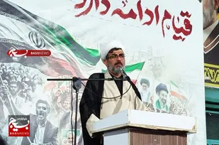 آیین هفته عفاف و حجاب همزمان با هفتمین روز خاکسپاری قائد شهید امت