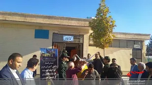 اعزام دانش آموزان کاشمری به پیاده روی اربعین حسینی