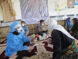 ارائه خدمات رایگان به مردم محروم روستای حصار در قالب طرح شهید رهنمون