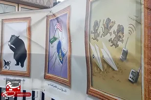 برگزاری گالری ۳۲متری هنرمندان همدانی به مناسبت هفته جمعیت