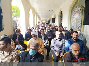 مراسم سالگرد شهادت مدافع &laquo;حرم حسین بواس&raquo; در چالوس برگزار شد
