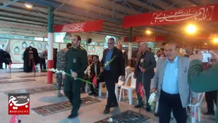 مراسم غبارروبی مزارشهدا در شهرستان بندر ماهشهر برگزار شد