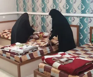 آماده سازی نقاهتگاه شاهرود با حضور خادم الشهدا
