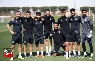 اولین تمرین فولاد ایران در دوحه قطر