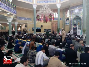 عزاداری مردم تسنن و تشیع در باخرز به مناسبت شهادت رییس جمهور و هیئت همراهشان+عکس و فیلم