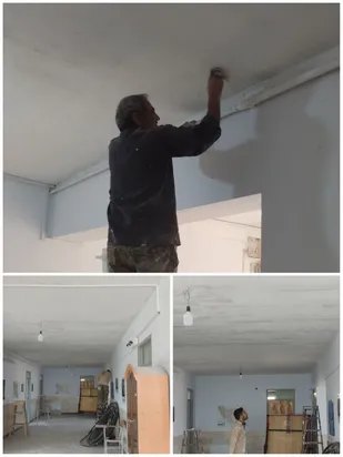 دانش&zwnj;آموزان روزه&zwnj;دار، مدارس را به مناسبت ولادت امام حسن مجتبی(ع) رنگ&zwnj;آمیزی کردند