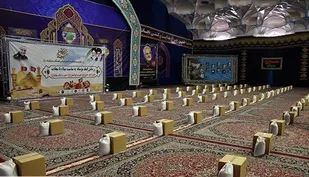 توزیع ۱۲۰۰ بسته معیشتی در رزمایش "کمک مؤمنانه" بین نیازمندان ساوجی