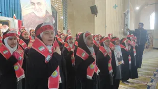 اجتماع فرزندان حاج قاسم در کهنوج