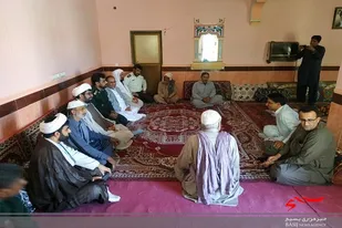 &nbsp;دیدار فرمانده سپاه ، فرماندار و فرمانده انتظامی کنارک با فرمانده پایگاه مقاومت بسیج